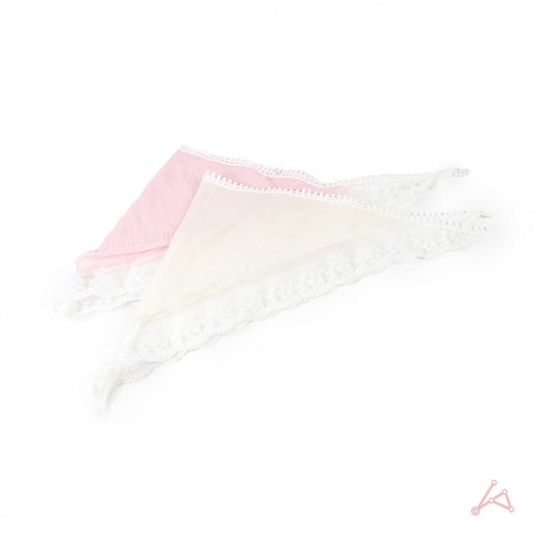 레이스 터번 아이보리