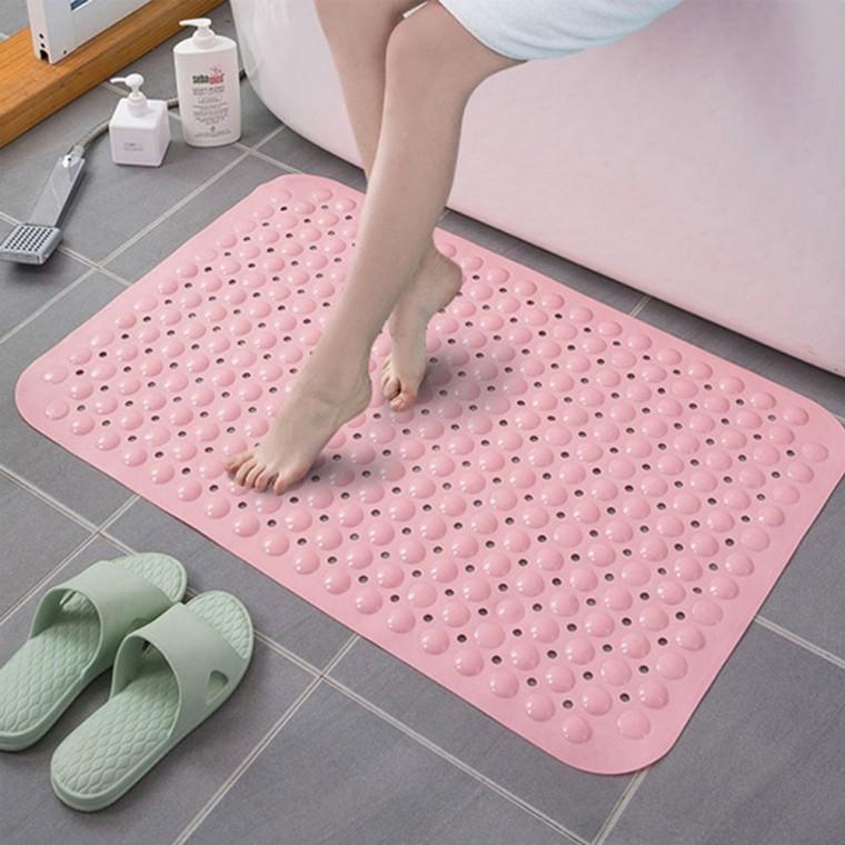 화장실 욕조 고무 발판 욕실 흡착식 미끄럼방지 매트 버블흡착판 지압매트 PVC소재 바닥매트 발판