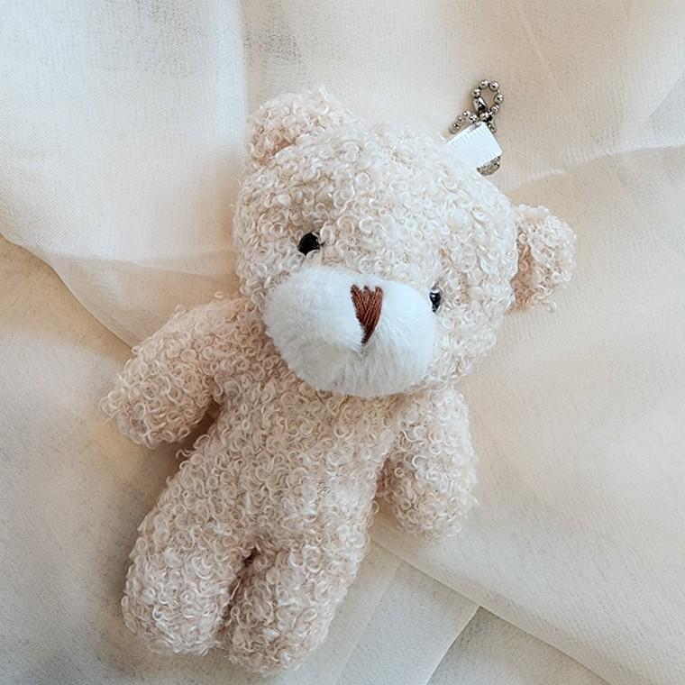 뽀글 곰 인형키링 가방고리 열쇠고리 걸이 고리 가방