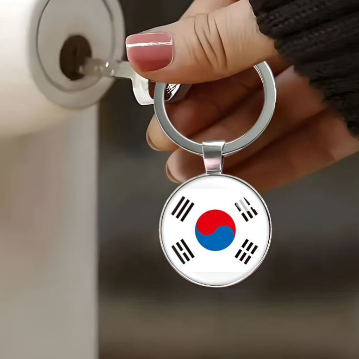 태극기 열쇠고리 키홀더 국기 기념품 키링