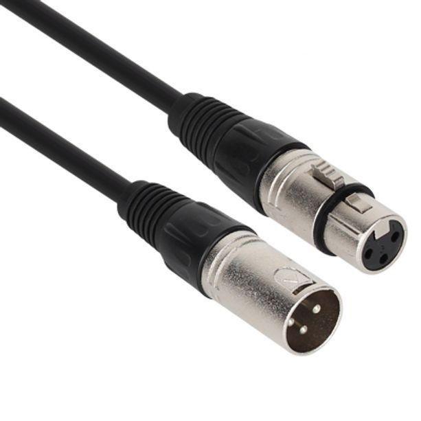 NETmate NMC XLR01F XLR 캐논 마이크 연장 케이블 1m