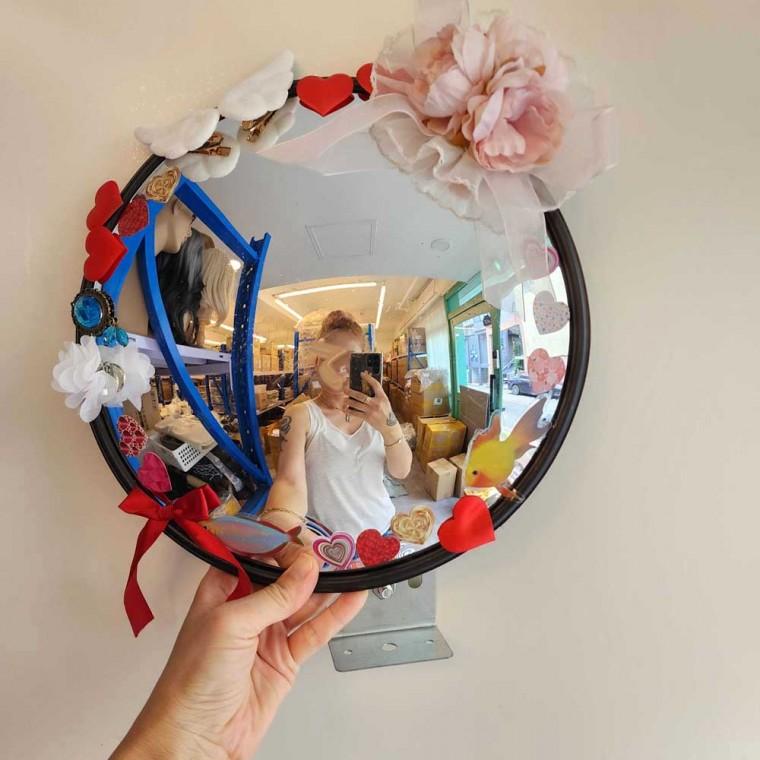 광각 30cm 볼록거울 DIY