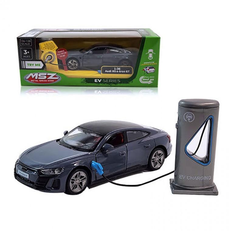 MSZ 아우디 RS e-tron GT (Ev) SOUND and LIGHT 1개 미니카 장난감 완구 선물 피규어 키덜트 조카 선물