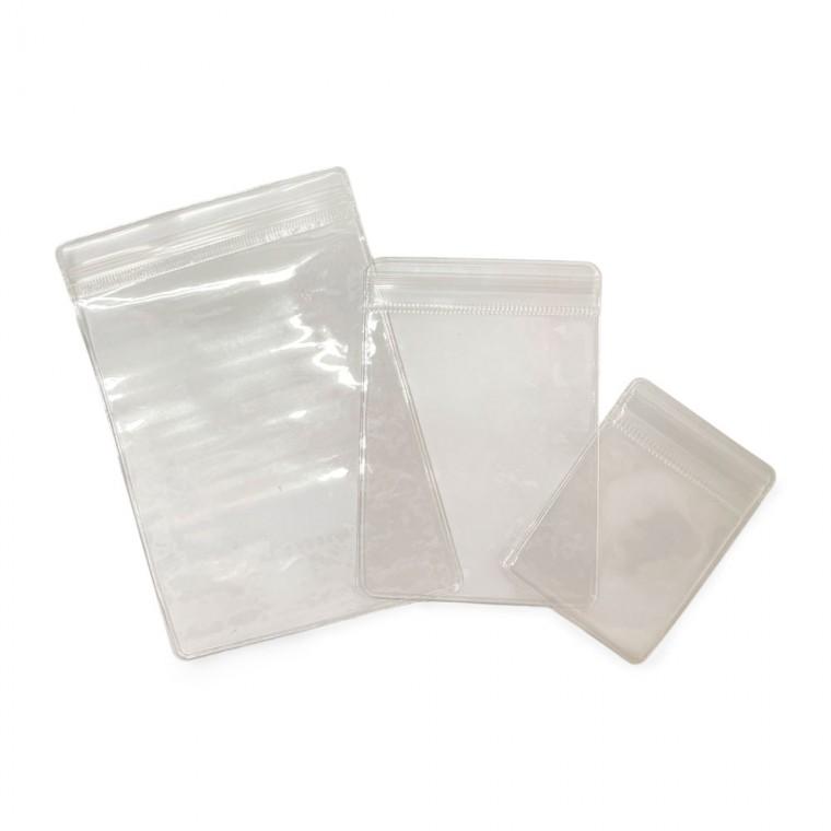 고급 PVC 액세서리 투명 지퍼백 LM-0833