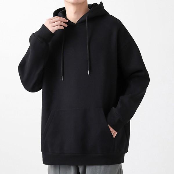 커플후드티 무지 오버핏 캐주얼후드 IS-TS06