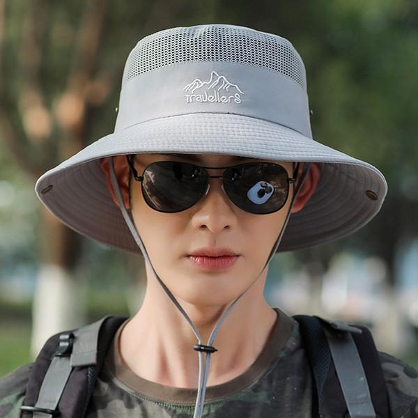 야외 트레킹 5컬러 남성 버킷햇 썬캡 HAT43
