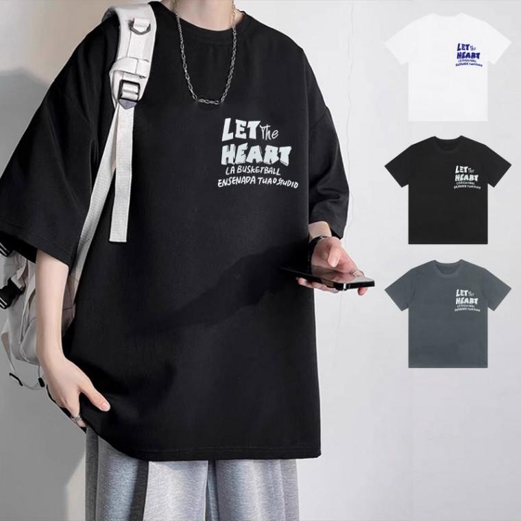 여름 렛더헐트 빈티지 데일리 티셔츠 BM-070