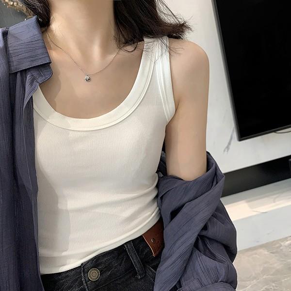 여성 3컬러 루즈핏 기본 디자인 민소매 나시 LK-NS01