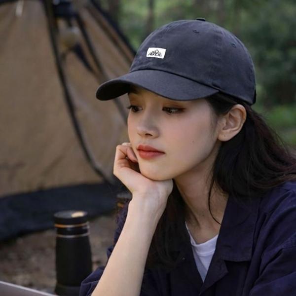 남성 여성 패치 포인트 아웃도어 볼캡 모자 5색