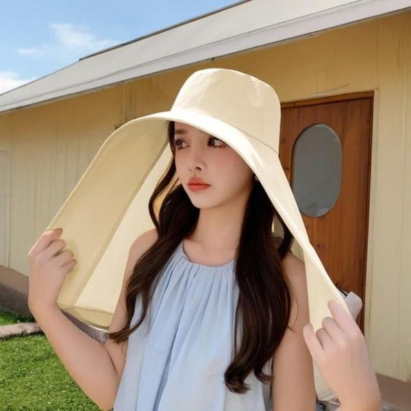 여성썬캡 작업 썬바이저 여름모자 햇빛차단 버킷햇 밭일 러닝 챙넓은 햇빛차단모자 여성