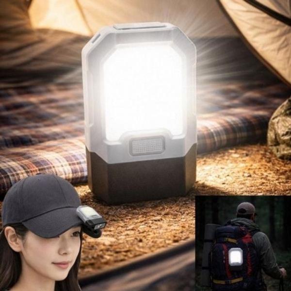 캠핑 헤드랜턴 캡라이트 충전식 랜턴 모자 야외 클립 헤드랜턴 멀티