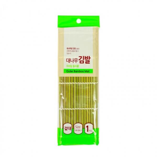 대나무 김발 (겉대) 김밥말이 대나무 나무김발 김말이