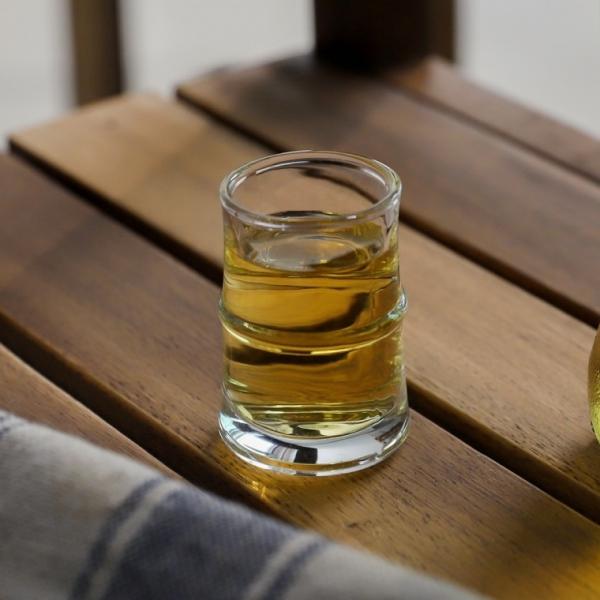 대나무 모양 밤부 한입 소주잔 술잔 25ml