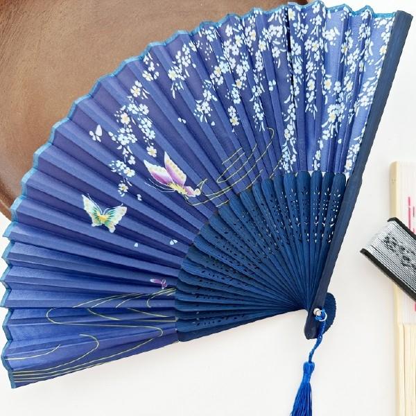 [지앤지] 고급 대나무 전통 부채 합죽선 무용부채 오죽선