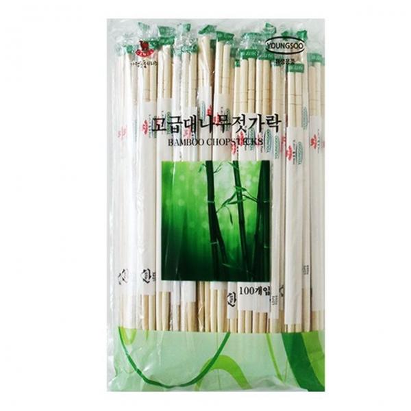 개별포장 대나무 젓가락 100P