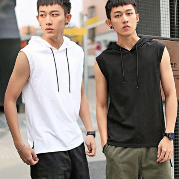 남성 여름 외출 나시 민소매면티 내추럴 스프링 모던