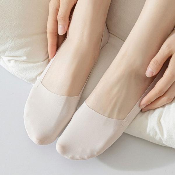 여름 덧신 실리콘 페이크삭스 양말 4color DK-0568