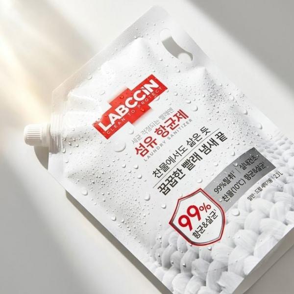 여름철 빨래에 한컵만 넣어주세요 솔잎향 섬유세제 2.3L