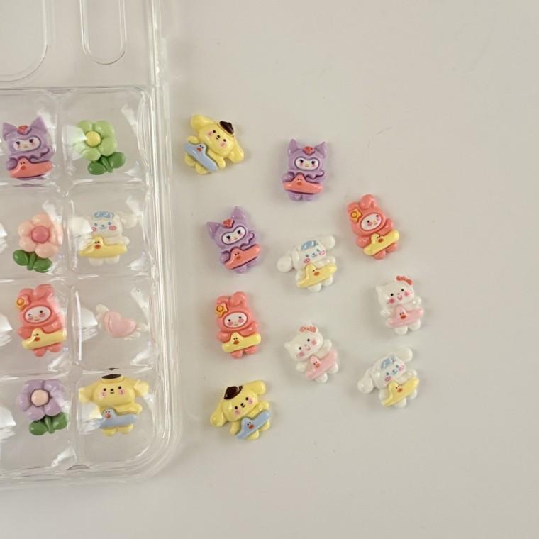 포코5 캐릭터 산니오 KT 귀여운 포코포코 키캡파츠 키캡 꾸미기 DIY 파츠