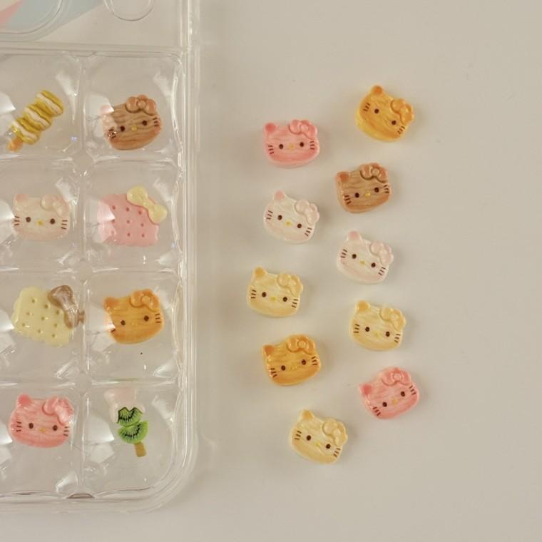 포코6 고양이 쿠키 베이커리 빵 과자 KT 귀여운 포코포코 키캡파츠 키캡 꾸미기 DIY 파츠