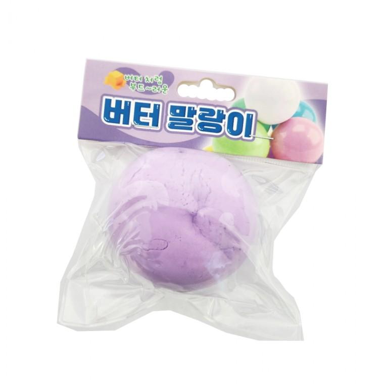 플유 버터 말랑이 낱개 1개 스트레스볼 스퀴시 주물럭 모찌 말랑 쫀득 슬랑이 스트레스해소 촉감놀이