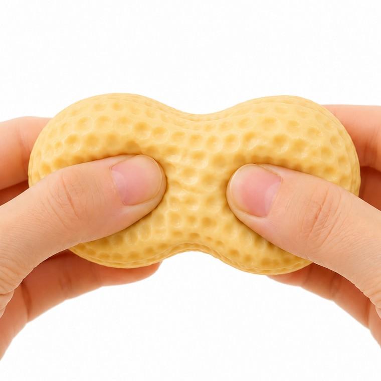 땅콩 크런치 말랑이 키링 슬랑이 스퀴시 땅콩 슬랑이 말랑이 장난감 피젯 스트레스볼