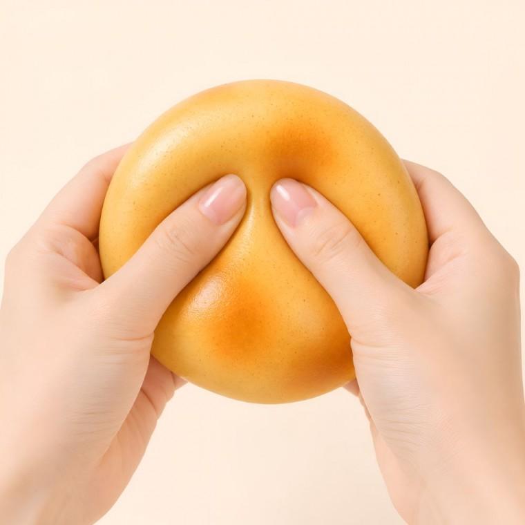 감자빵 말랑이 리얼 모형 디저트 소품 촉감 스트레스 해소 장난감 힐링 말랑말랑