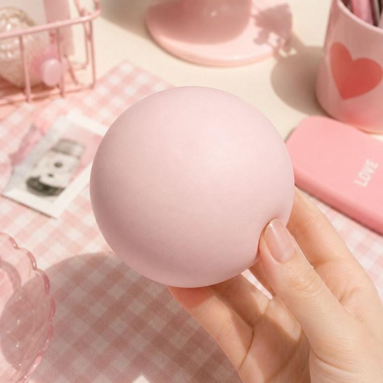 찹쌀떡 말랑이 스트레스 해소 촉감 장난감 실리콘 말랑말랑 모찌 수집용 데스크
