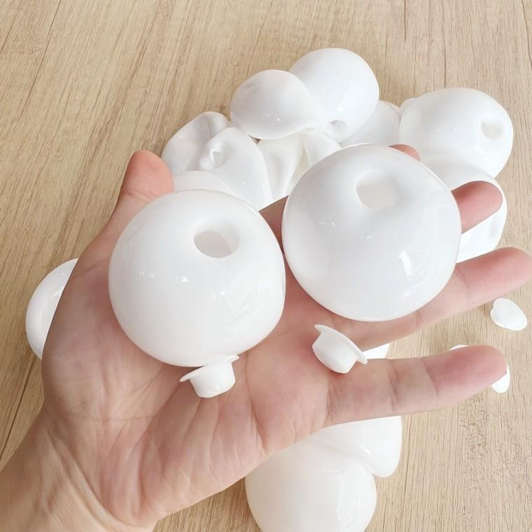 말랑이 만들기 껍질 껍데기 왁뿌 고무공 스퀴시 슬랑이 크런치 스트레스볼 부자재 DIY 재료