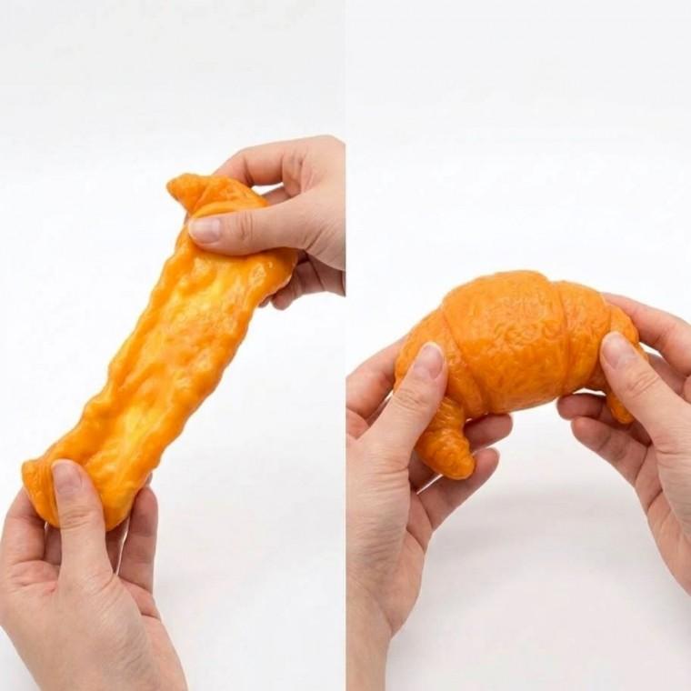 크로와상 크런치 슬랑이 말랑이 크랑이 스퀴시