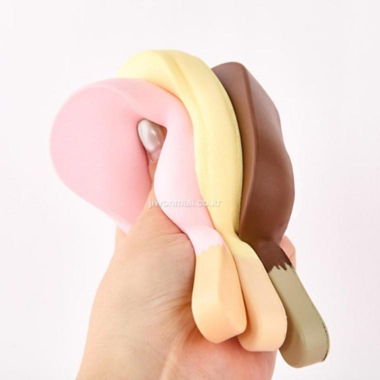 18개 아이스크림 말랑 모찌 쫀득 스퀴시 말랑이 클레이 장난감 쫀득 찐드기 스트레스볼