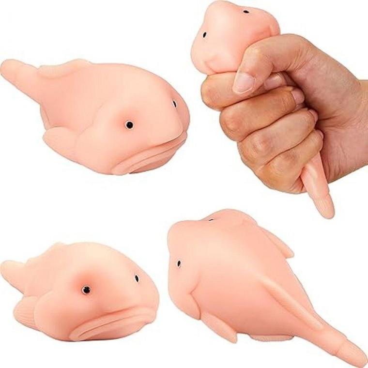못생긴 심해어 말랑이 만득이 모찌 스퀴시 장난감 스트레스 인형