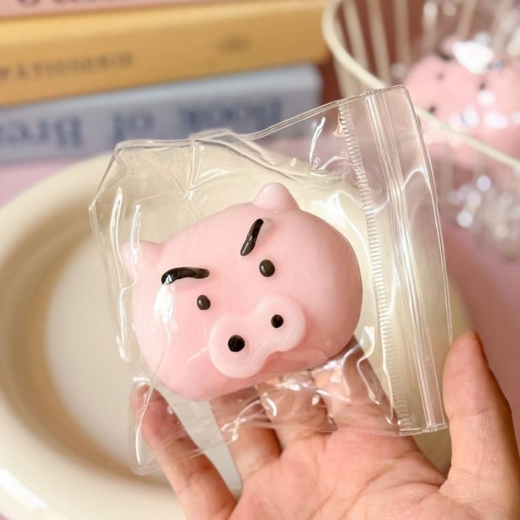 부리부리 돼지 말랑이 마시멜로우 타바 스퀴시  우정 선물 슬라임