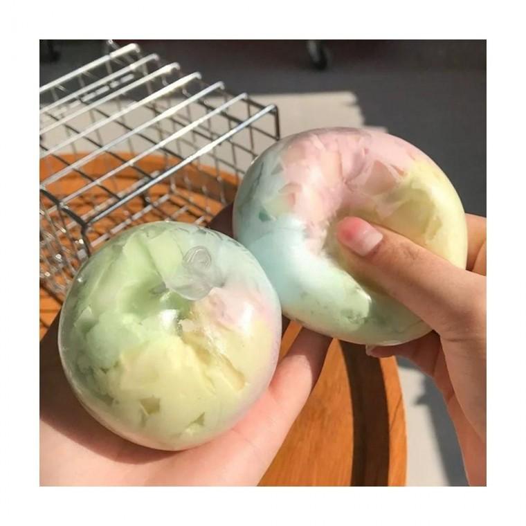 루미나D 솜사탕 왁뿌볼 왁스 뿌시기 말랑이 2세대 슬라임 마시멜로우 타바 스퀴시 스트레스볼