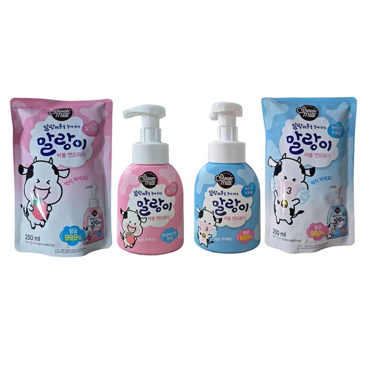 말랑이 말랑카우 핸드워시 버블 손비누 택1 거품형 물비누