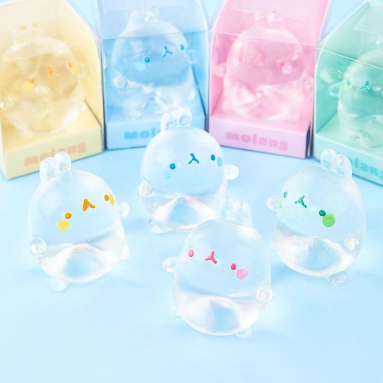 클리어 몰랑이 어린이 장난감 투명 모찌 말랑이 16EA