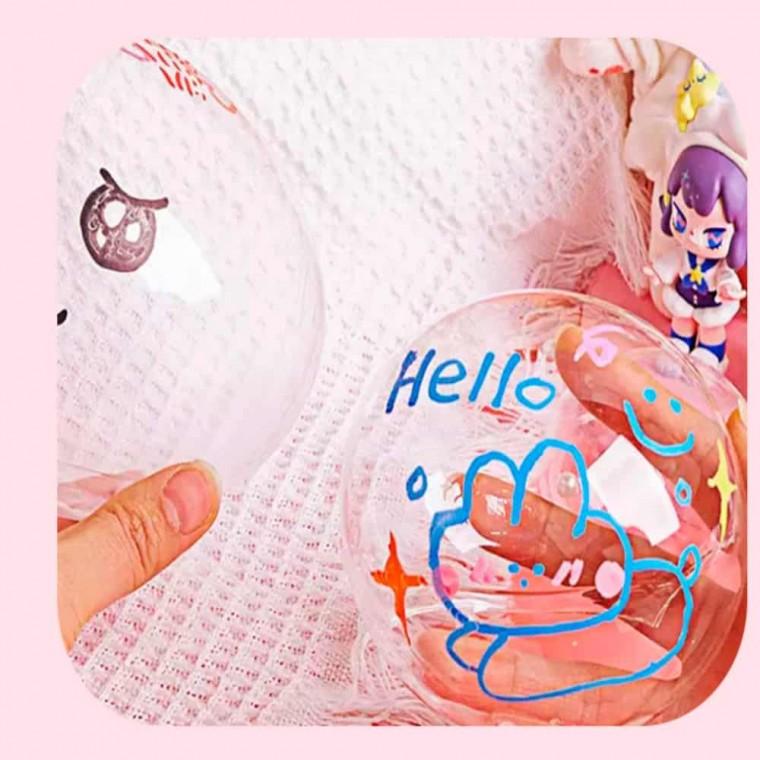 DIY 테이프볼 5cm x 1M 실리콘볼 풍선만들기 실리콘공 말랑이공 테이프공 테이프공만들기 풍선테이프