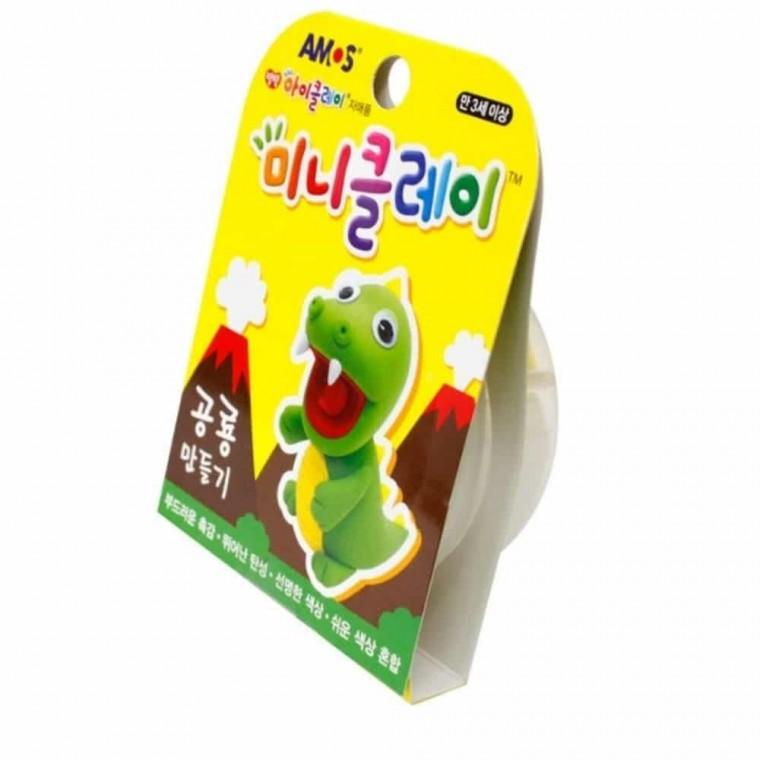 점토만들기 (공룡) 클레이도구 클레이세트 말랑이장난감 칼라점토 파스텔클레이