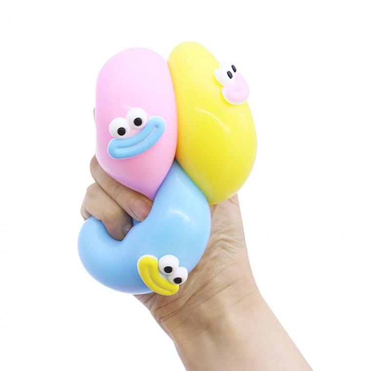 빵쑥 말랑이 장난감 모찌 스트레스볼 해소 스퀴시 촉감놀이 2종