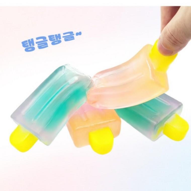 아이스크림 말랑이1p 아이스크림 안티스트레스 탱글탱글 슬라임 해소 트리