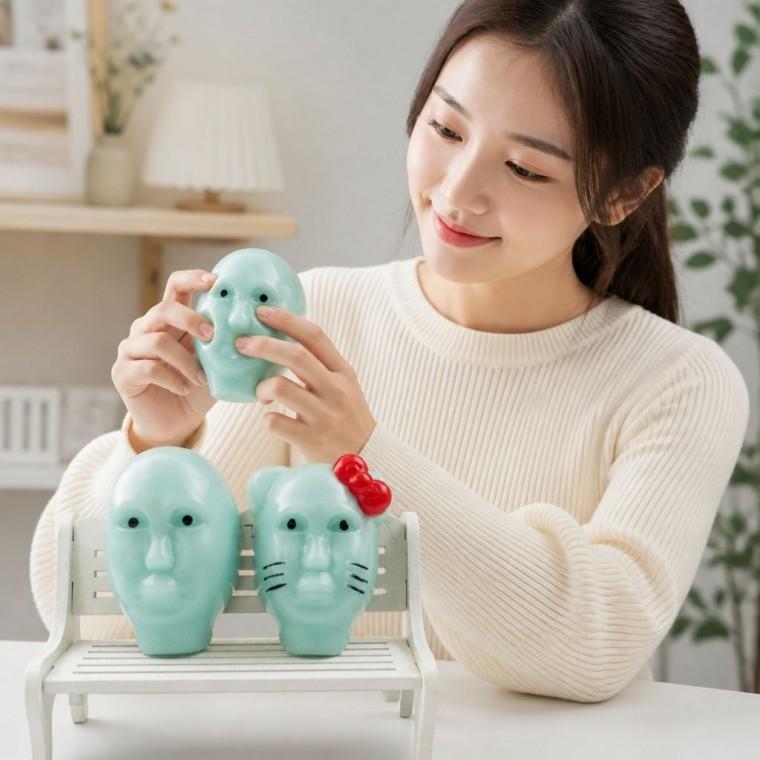말랑이 스퀴시 볼 장난감 검드롭 실링니도 마시멜로우 추억의 놀이 만들기