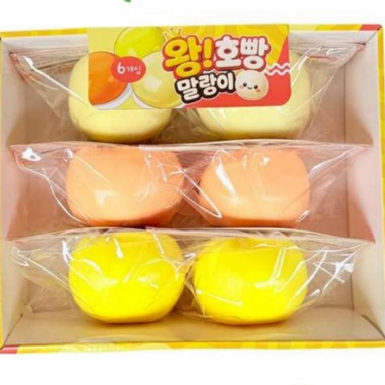왕 호빵 대형 모찌 말랑이 스퀴시 장난감 피젯토이 6개입 촉감놀이