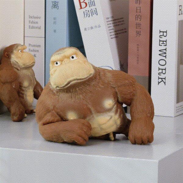 꾹꾹이인형 스트레스볼인형 고릴라말랑이 동물 주물럭