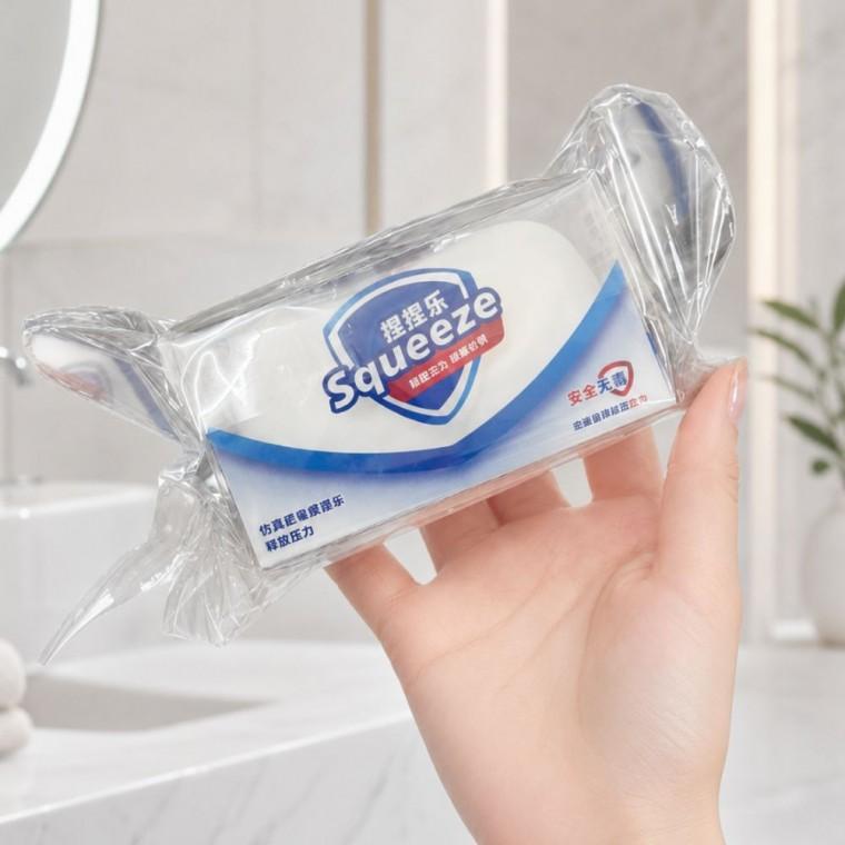 크런치 비누 말랑이 힐링 슬라임 인테리어 소품 데스크테리어 학생 재미있는 토이