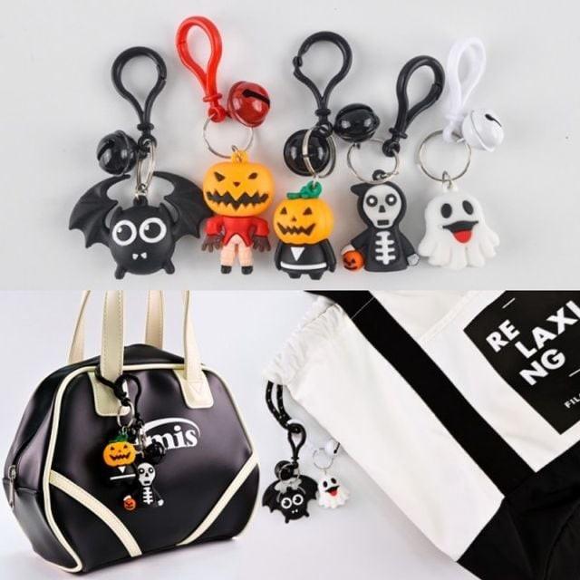 할로윈 호박 키링 말랑이 열쇠고리 할로윈키링 선물 윈데이 용품 halloween 소품