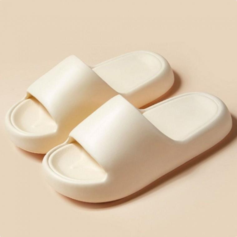 실내 실내화 푹신한 슬리퍼 말랑이 키높이 여성 옐로우 발편한 굽높은 사무실 쿠션