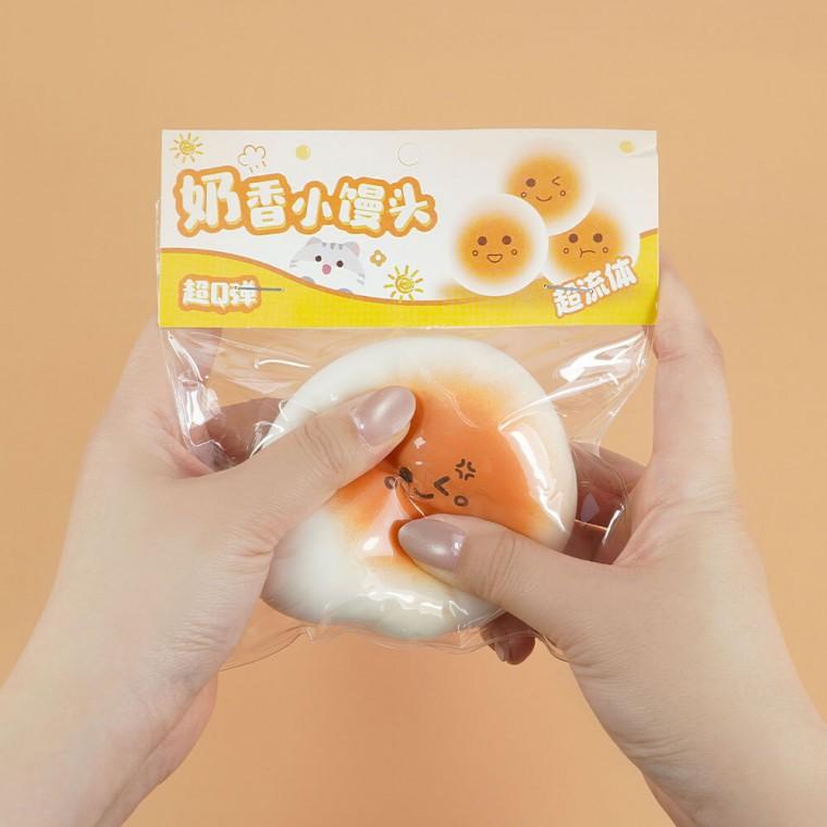 찐빵스퀴시 스트레스볼 찐빵 장난감슬라임 말랑이 빵스퀴시 피젯토이