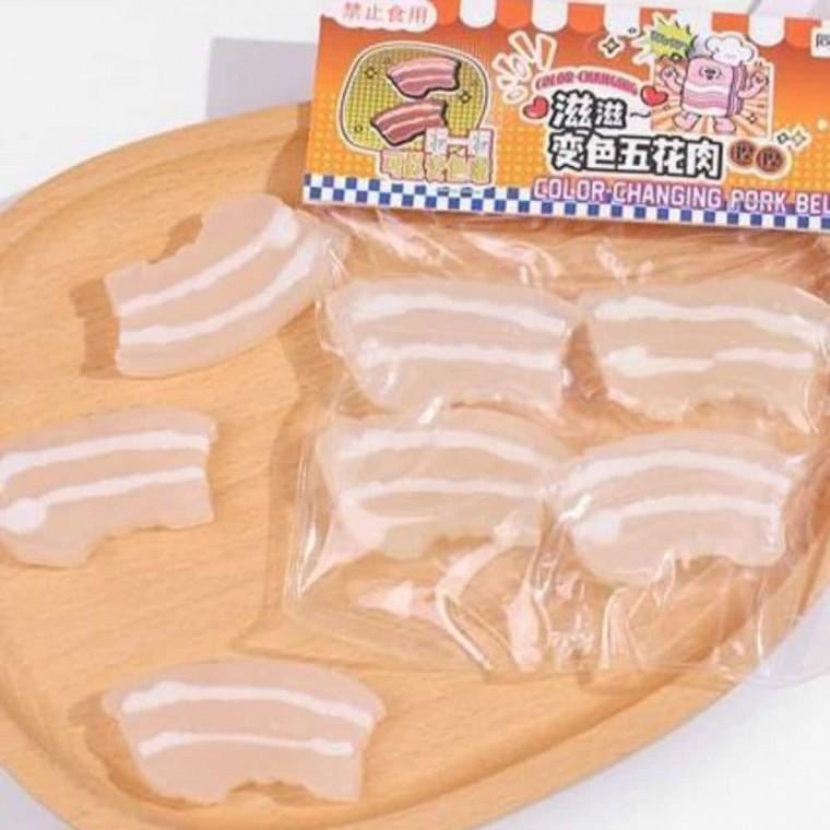 삼겹살 말랑이 손장난감 스퀴시볼 미술놀이