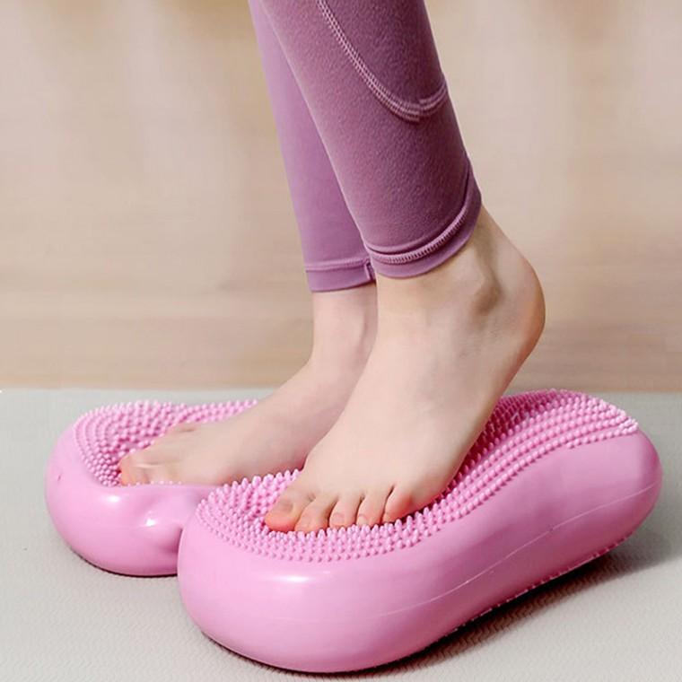 발바닥마사지기 말랑이 에어스펩퍼 에어쿠션 홈트 실내운동기구 제자리걷기 워킹 4칼라구성 JD-05