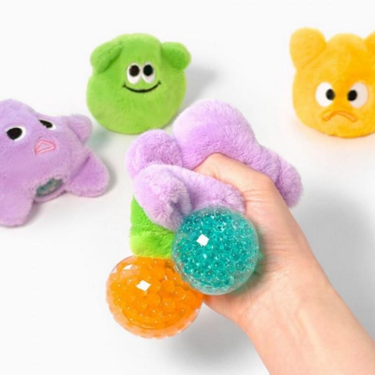 몬스터 플러피 스트레스볼 말랑이 봉제인형 심신안정 랜덤